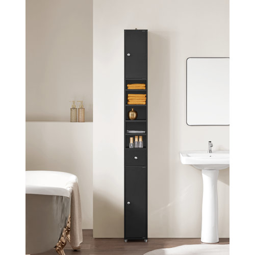 Black Bathroom Cabinets & Shelving You'll Love - Wayfair Canada